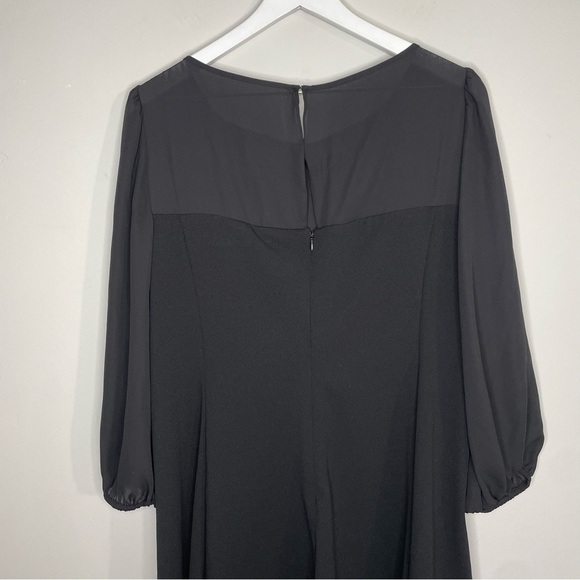 Nwt DKNY Womens Puff Sleeve Knee Cocktail and Party Dress Size 14 - Picture 8 of 10